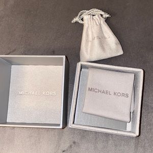Michael Kors Metal-Plated Sterling silver studs